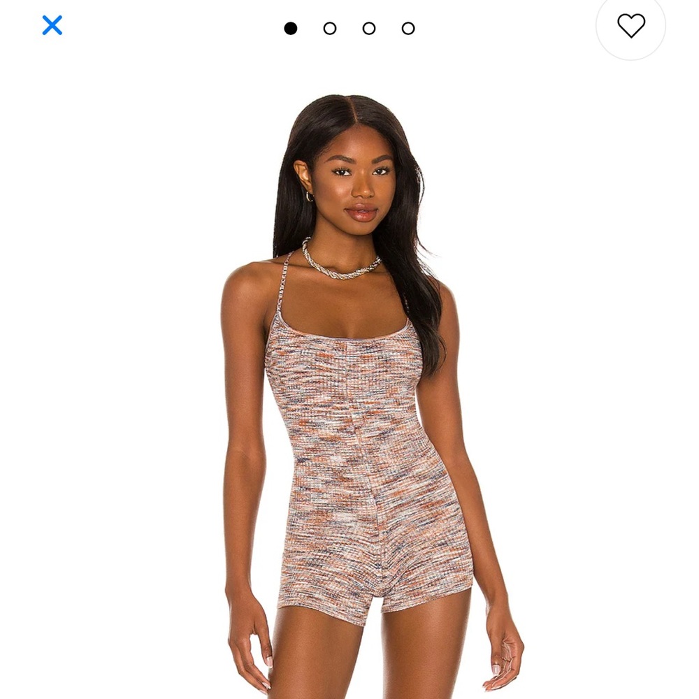 NBD Tropic Knit Romper